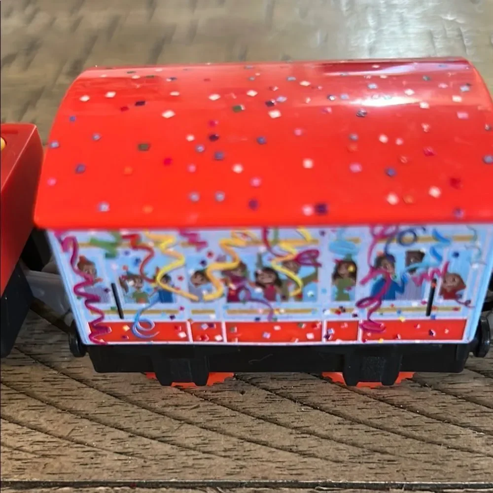 75 Thomas Birthday 🎂 Celebration 🎉 Train 🚂 with party car & drum 🥁